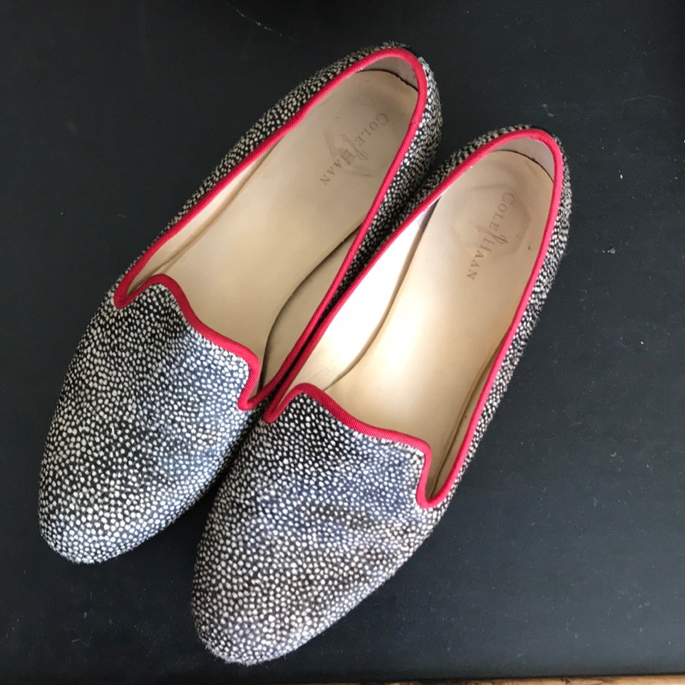 Hair on Hyde Cole haan loafers!